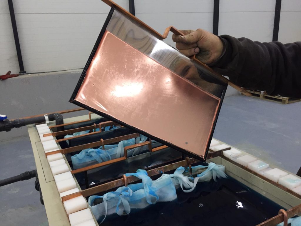 99.99% Purity Copper Electrolysis