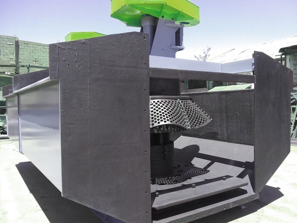 Forced-Air Flotation Cell