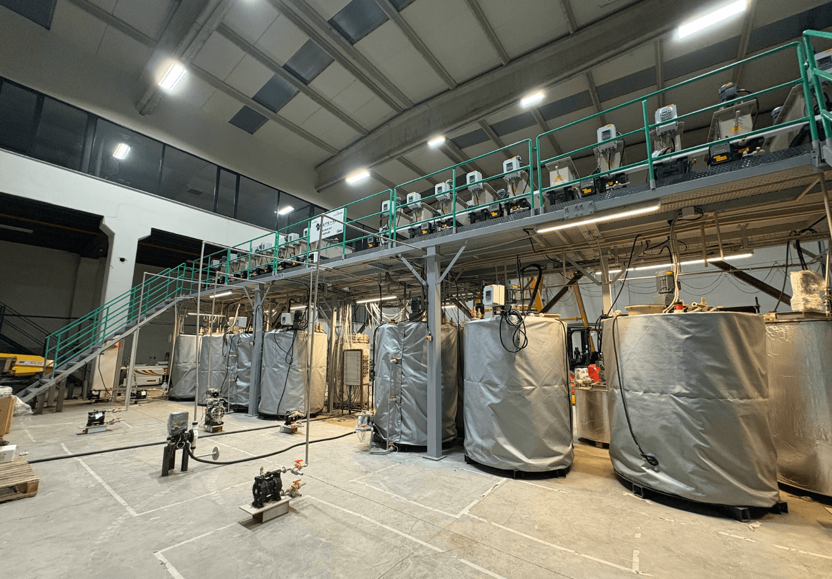 Chemical Leaching System
